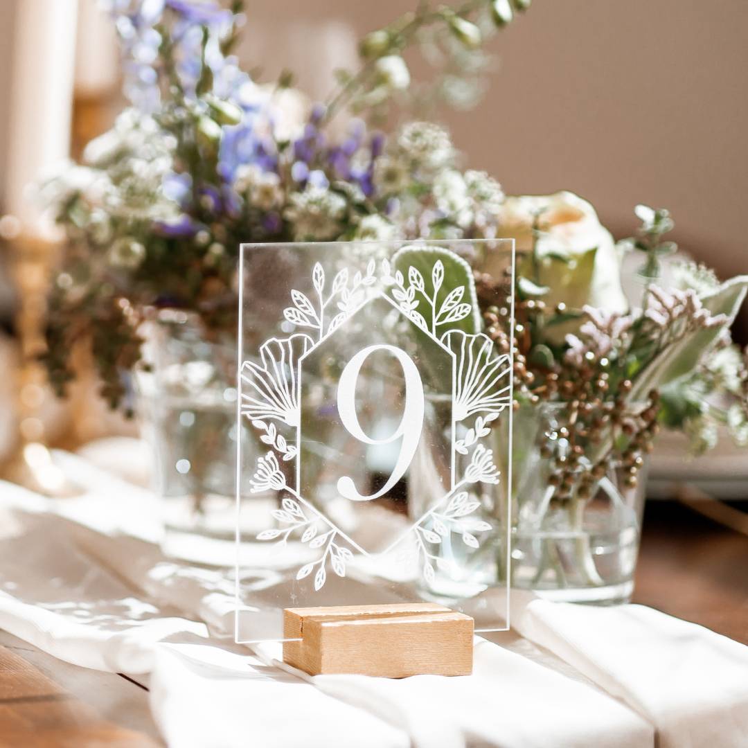 Tischnummer mieten. Lasate - dein Event- / Geschirrverleih in Berlin und Brandenburg.