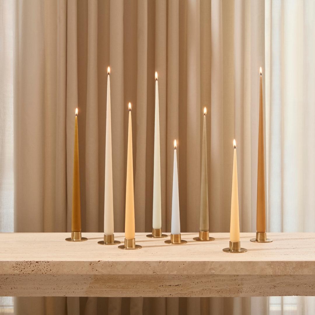 Peitschenkerzen Ester und Erik. Lasate - Eventverleih und Geschirrverleih in Berlin und Brandenburg, Copyright: ester & erik