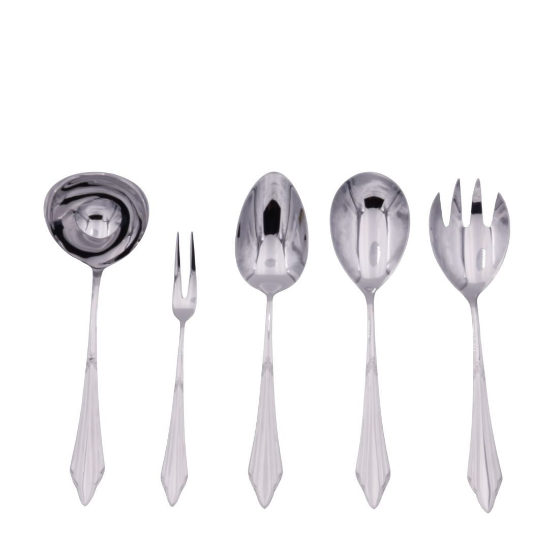 Besteck leihen Berlin Hochzeit, Firmenfeier, Geburtstag - Geschirrverleih - Lasate - Besteck Silber WMF Vorlegebesteck Set
